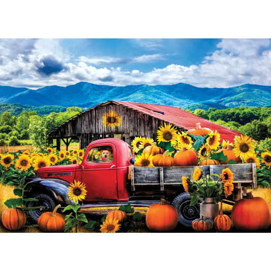 Sunflower Farm 1000 Piece Jigsaw Puzzle