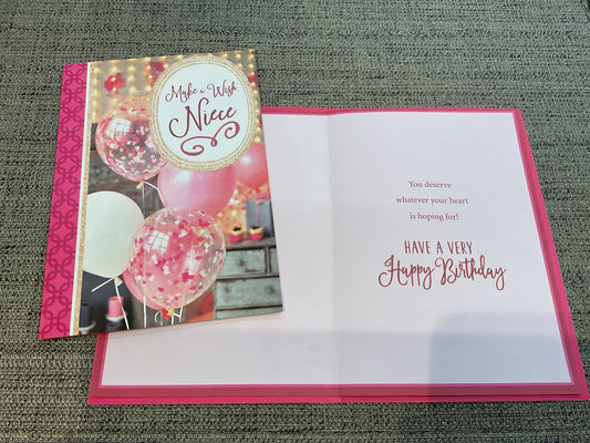 Niece Birthday Card
