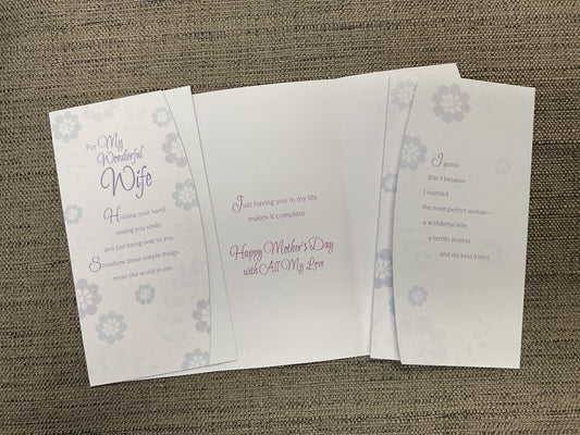 Wife - Mother’s Day Card