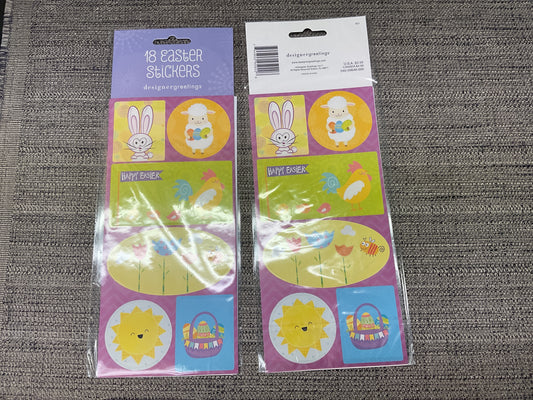 18 Easter Stickers