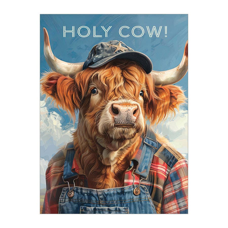 Highland Farmer - Birthday Fun Card