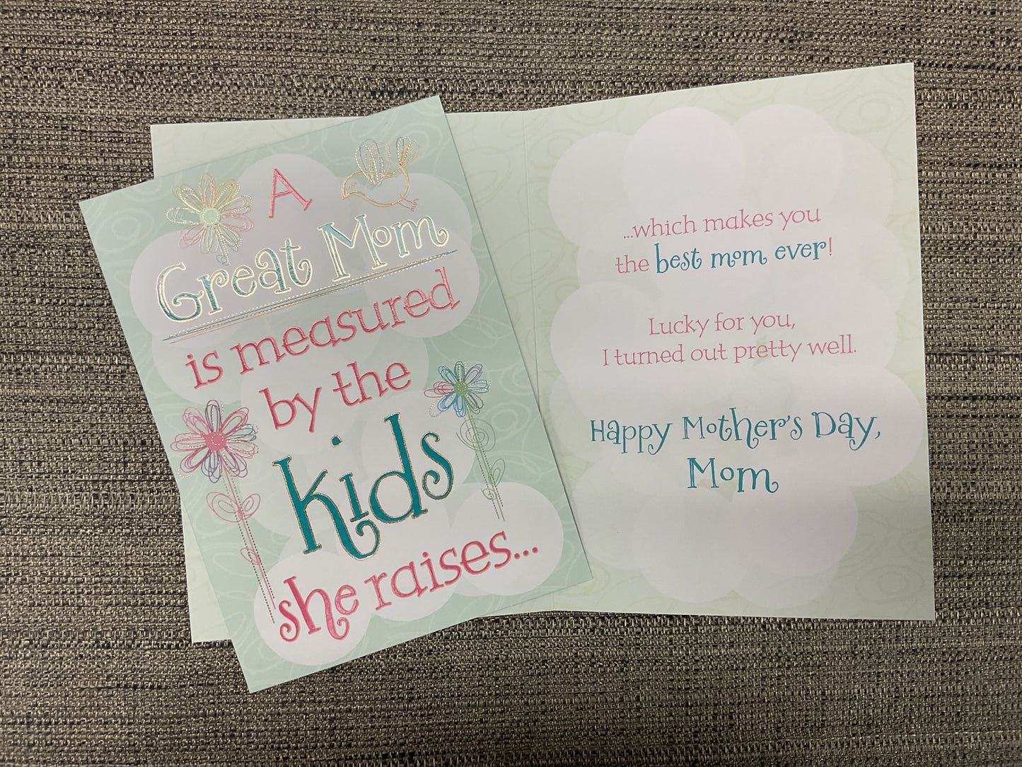 Mom -  Mother’s Day Card