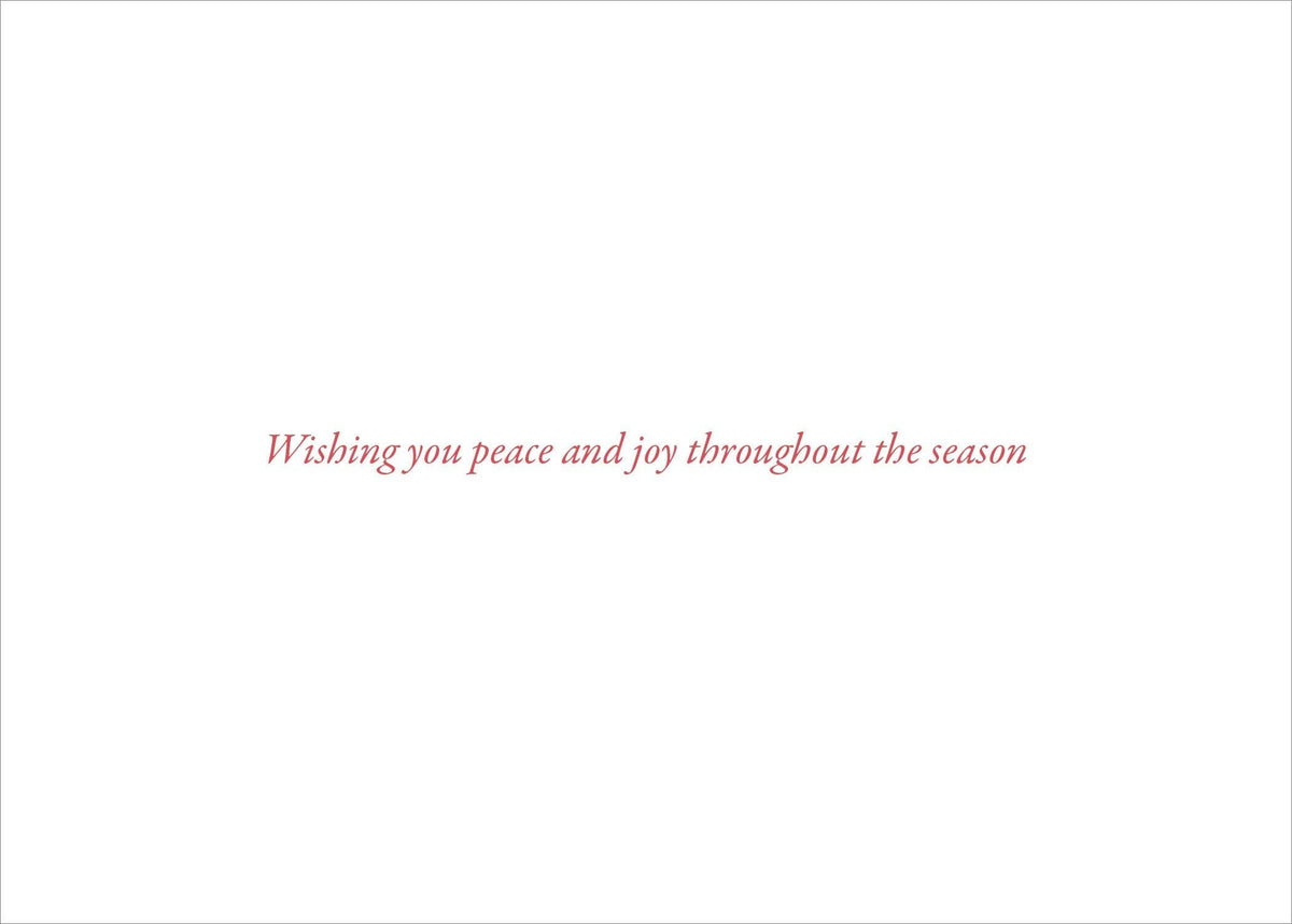 Wreath of Peace Deluxe Boxed Holiday Cards