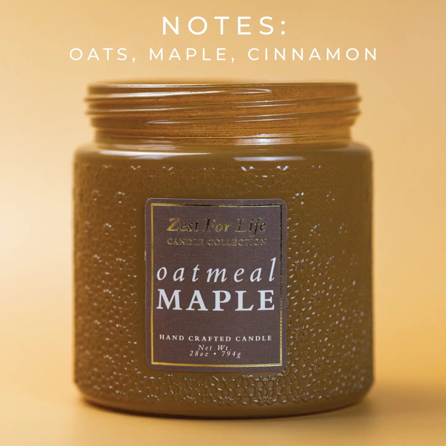 Oatmeal Maple 28 oz Candle