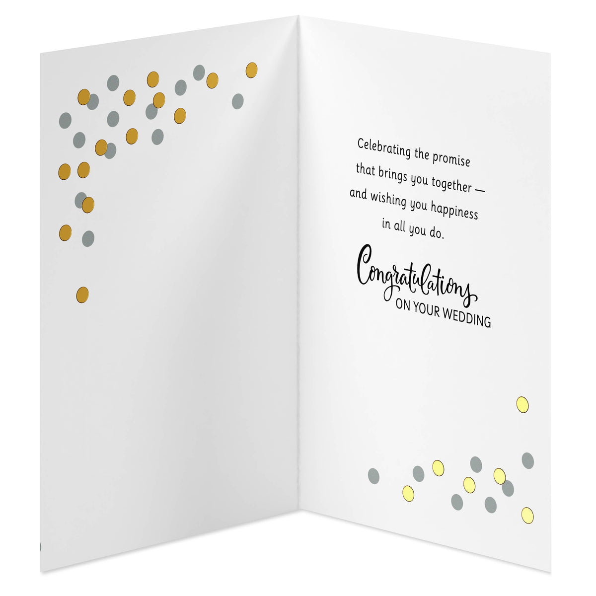 Wedding Card for Bride and Groom (To Have & To Hold)