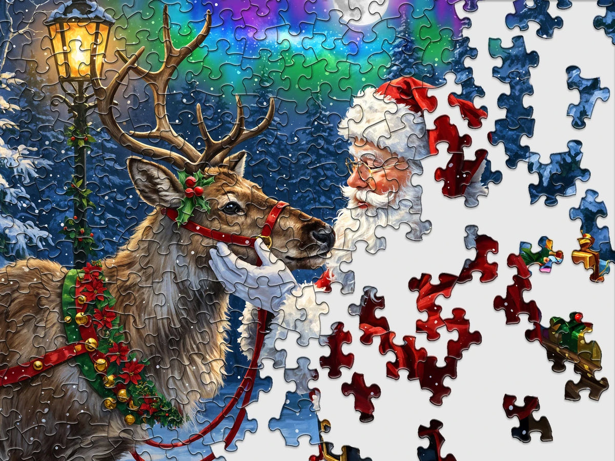Santa's Favorite Reindeer 500 Piece Jigsaw Puzzle