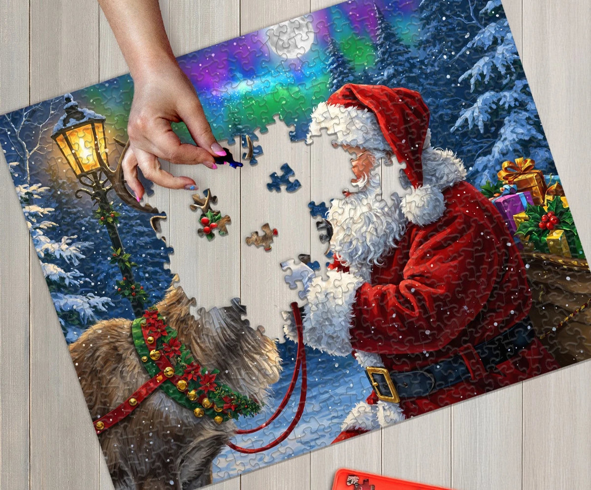 Santa's Favorite Reindeer 500 Piece Jigsaw Puzzle