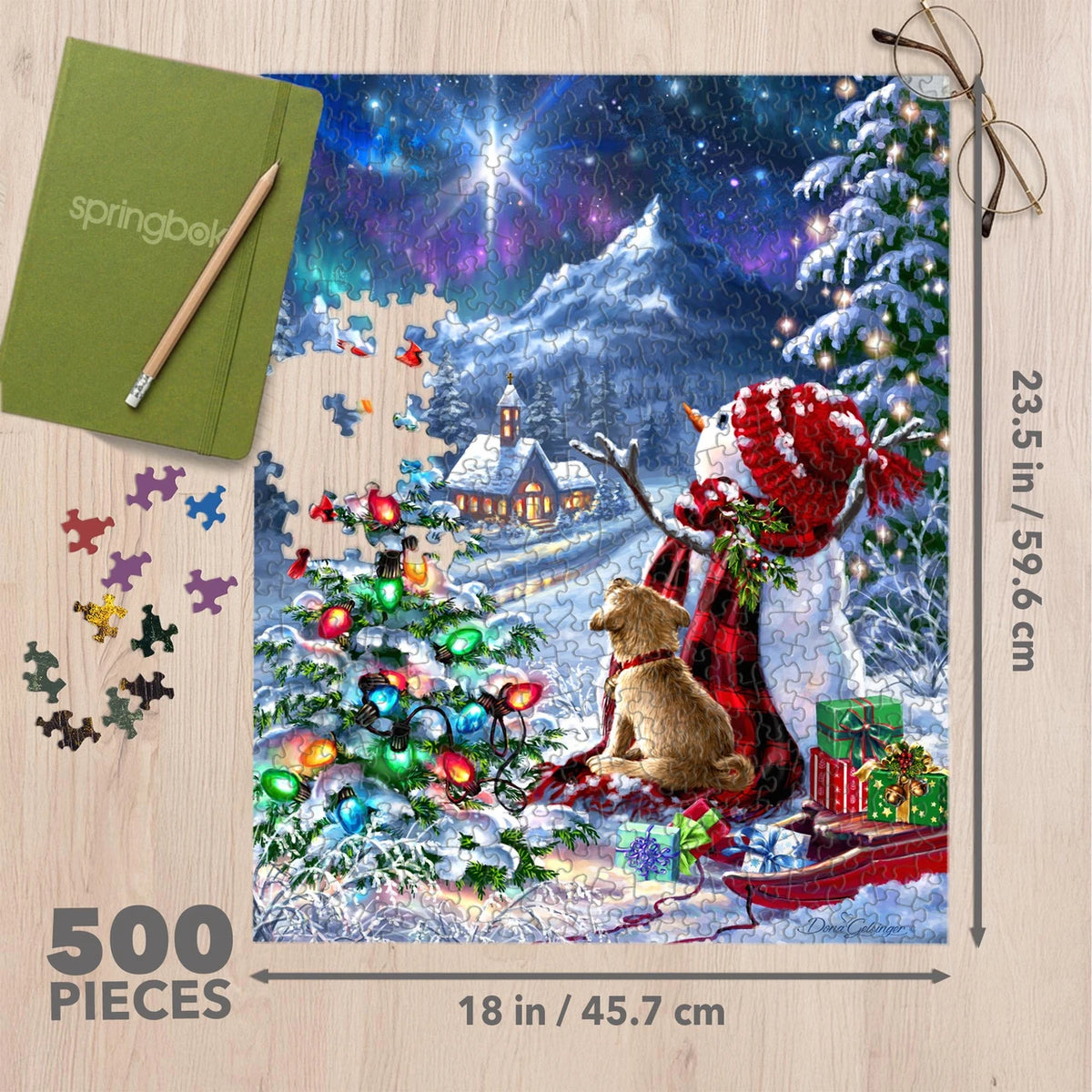 Follow the Star 500 Piece Jigsaw Puzzle