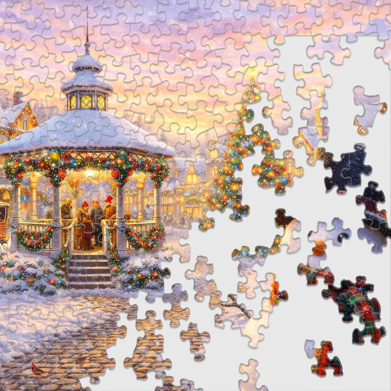 Christmas Carols 500 Piece Jigsaw Puzzle