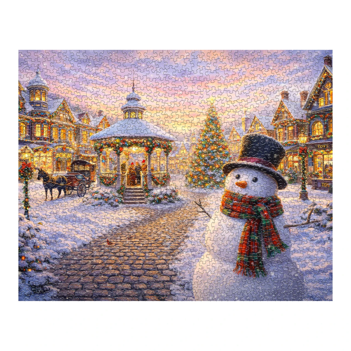Christmas Carols 500 Piece Jigsaw Puzzle