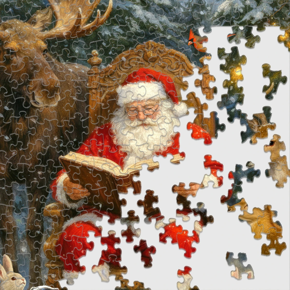 Story Time with Santa 500 Piece Jigsaw Puzzle
