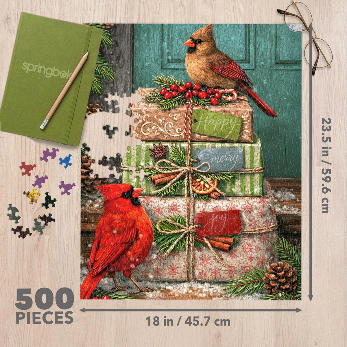 Cardinal Couriers 500 Piece Jigsaw Puzzle