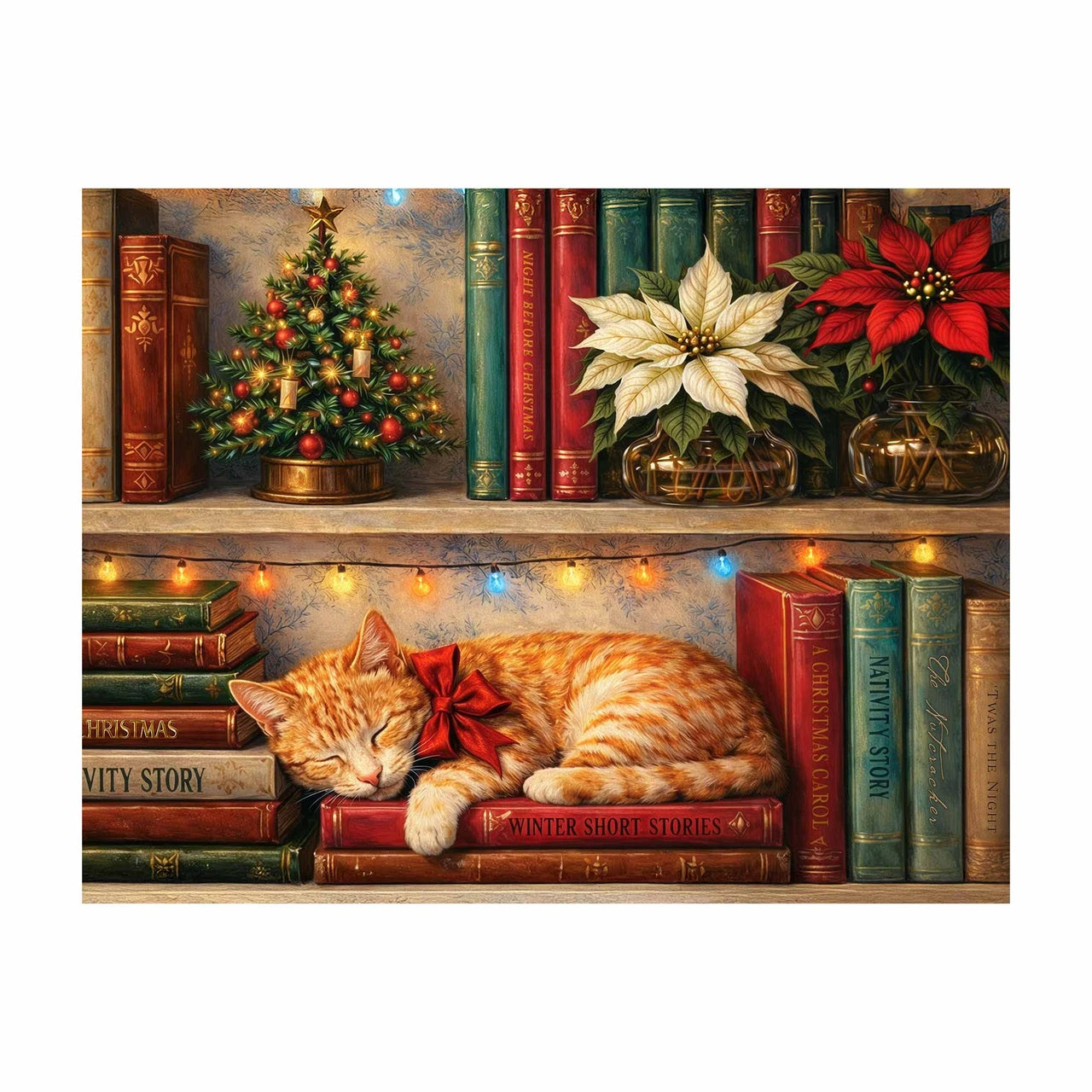Cozy Christmas Nook 500 Piece Jigsaw Puzzle