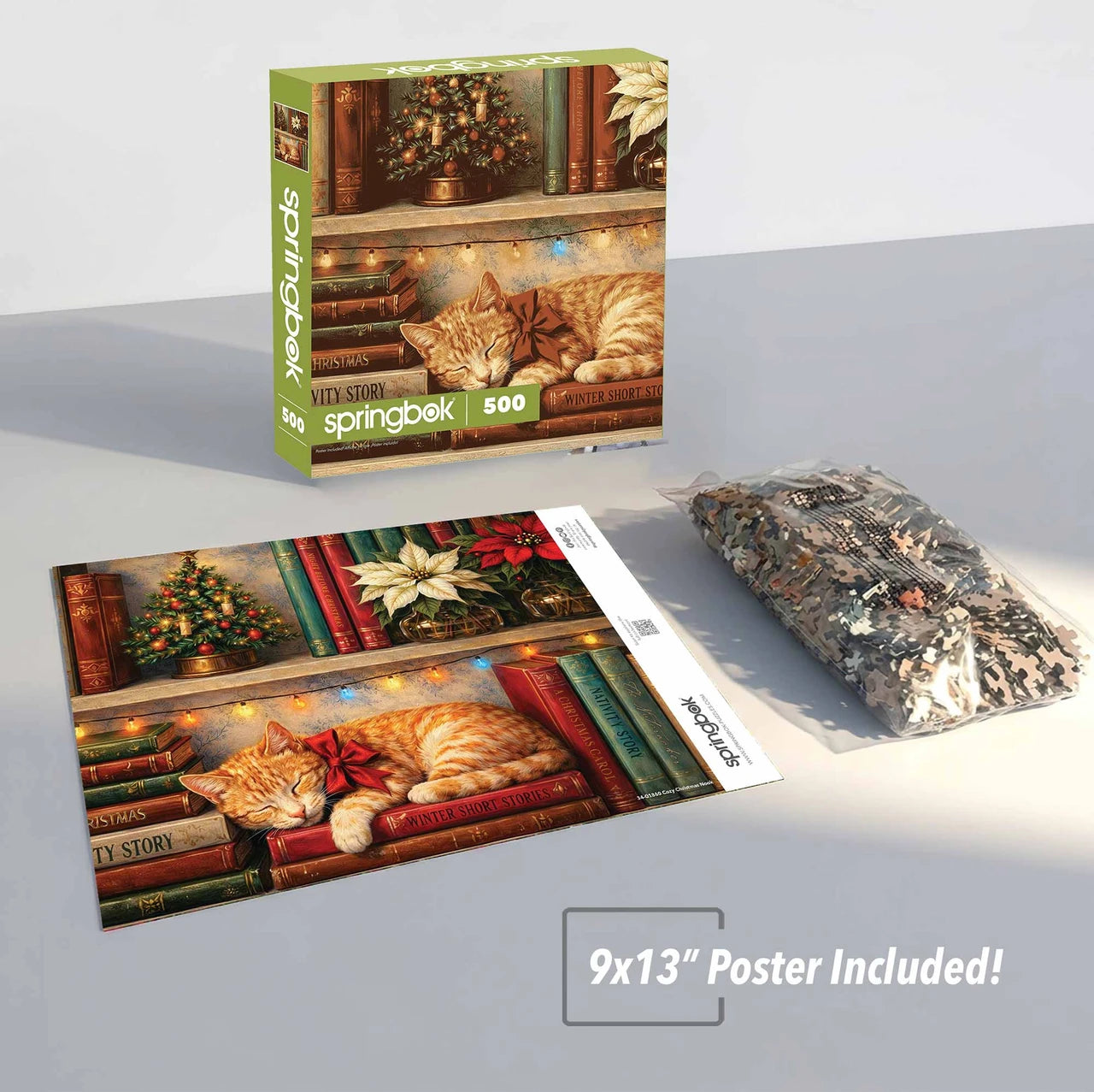 Cozy Christmas Nook 500 Piece Jigsaw Puzzle
