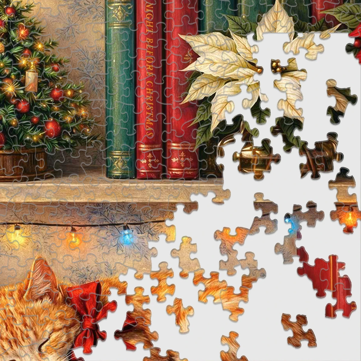 Cozy Christmas Nook 500 Piece Jigsaw Puzzle