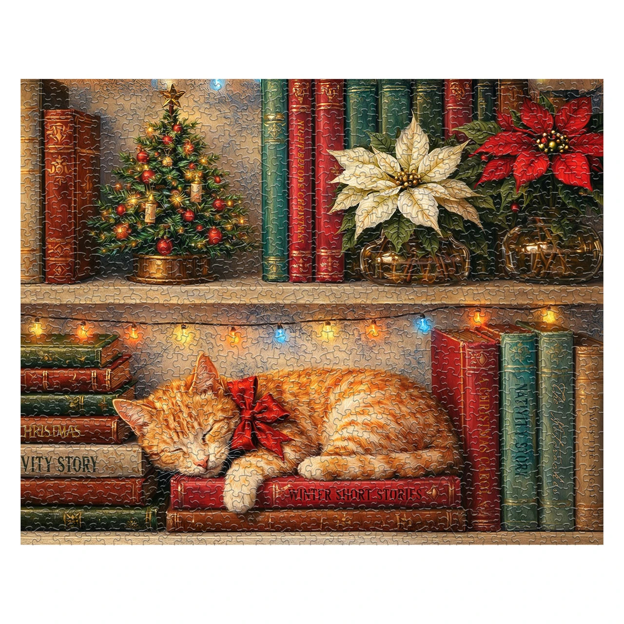 Cozy Christmas Nook 500 Piece Jigsaw Puzzle