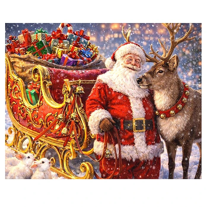 Santa's Send Off 1000 Piece Jigsaw Puzzle