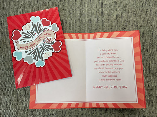 Son Valentine’s Day Card
