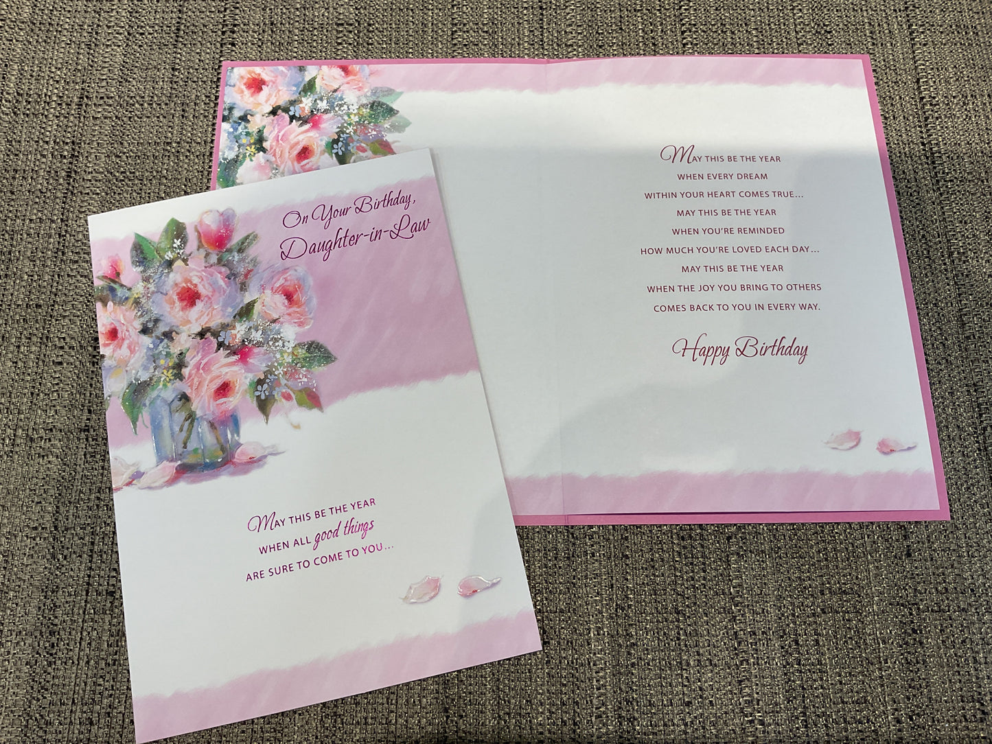 Daughter-in-Law Birthday Card