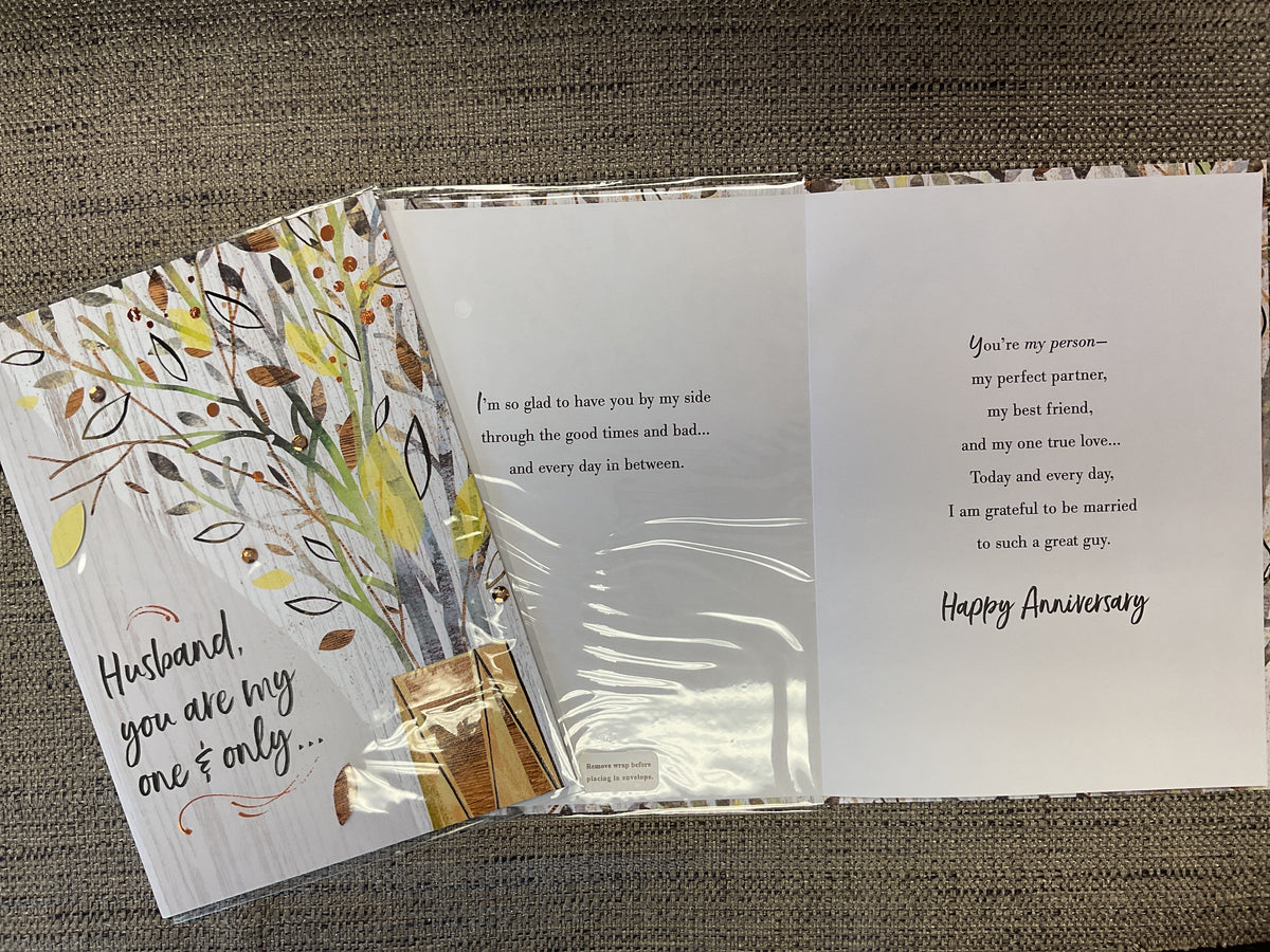 Husband Anniversary Card
