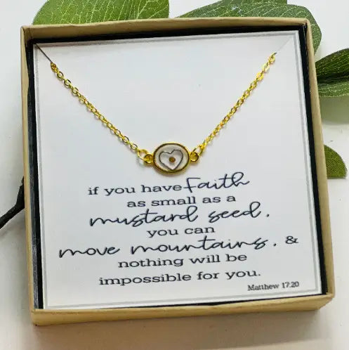 Mustard Seed Necklace