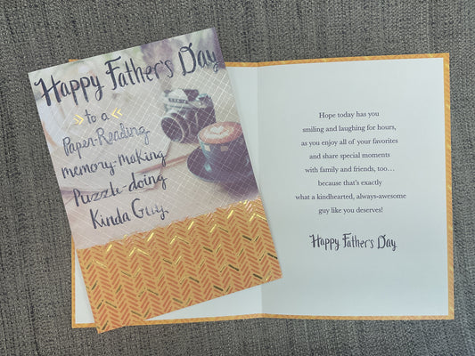 Happy Fathers Day Card