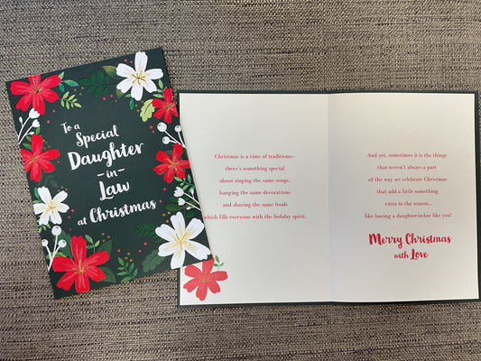 Daughter-in-Law Christmas Card