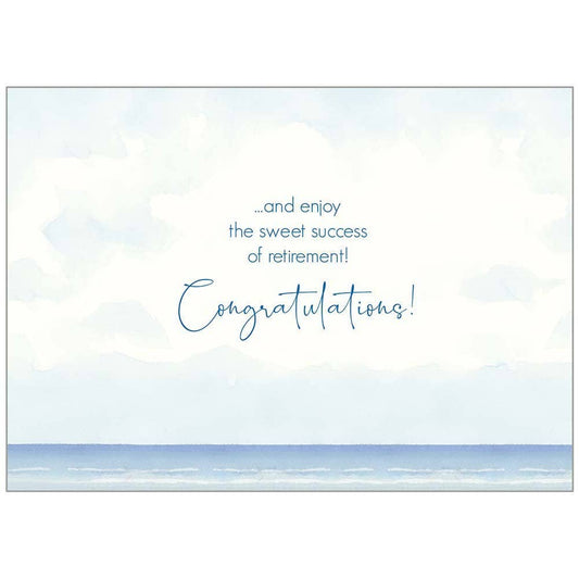 In the Breeze - Faith Retirement Card