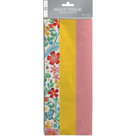Multi-Pack Tissue – Happy Wildflowers