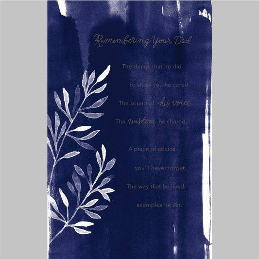 Sympathy Loss of Father Card