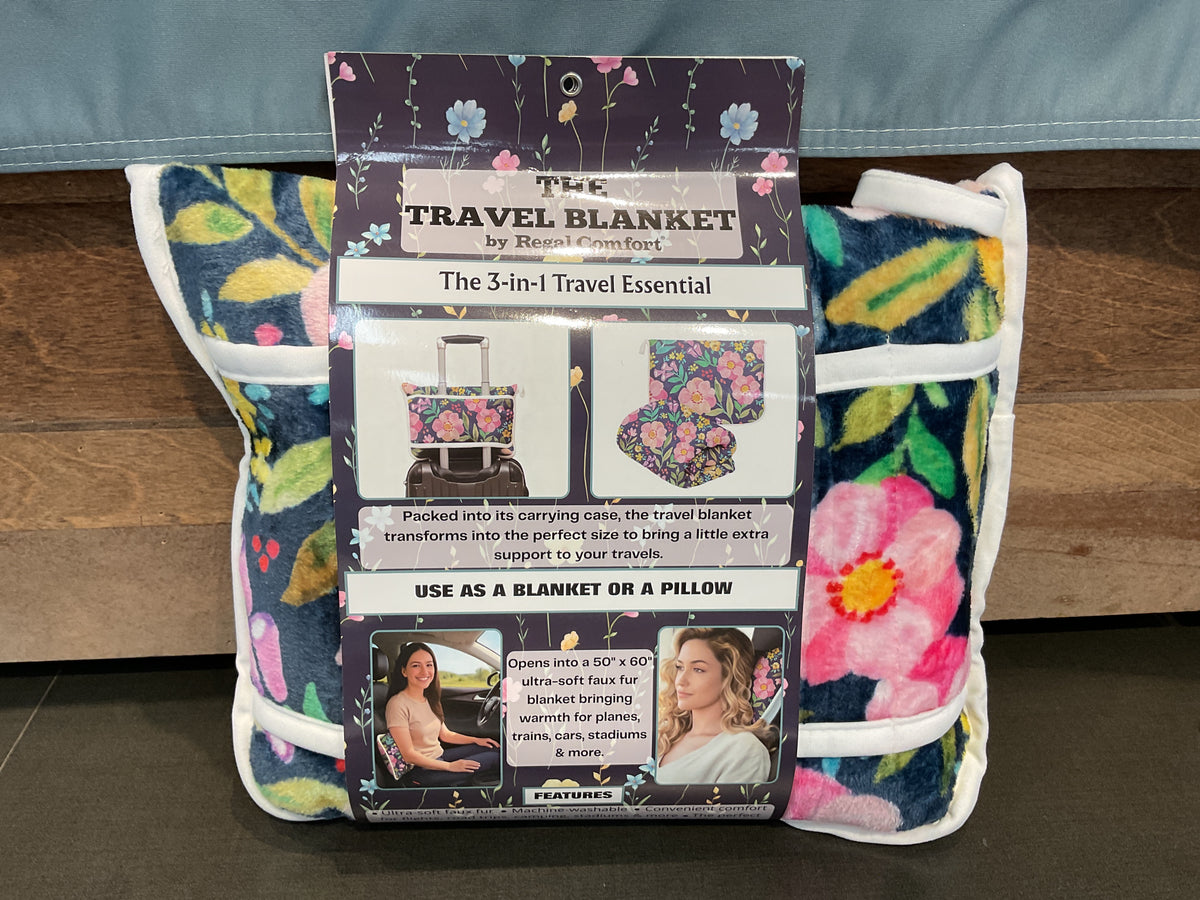 The Travel Blanket, 3-in-1 Travel Essential