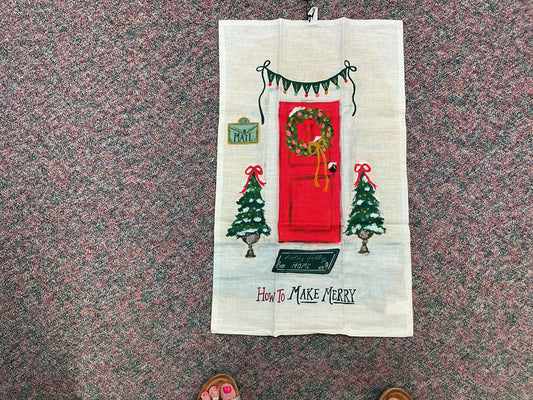 Cotton Printed Tea Towel