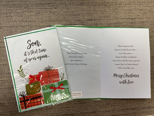 Son Christmas Card