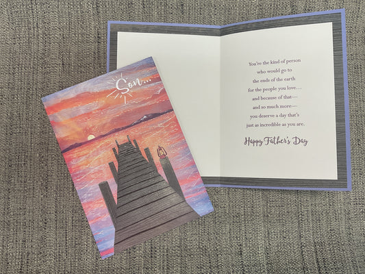Son - Father’s Day Card