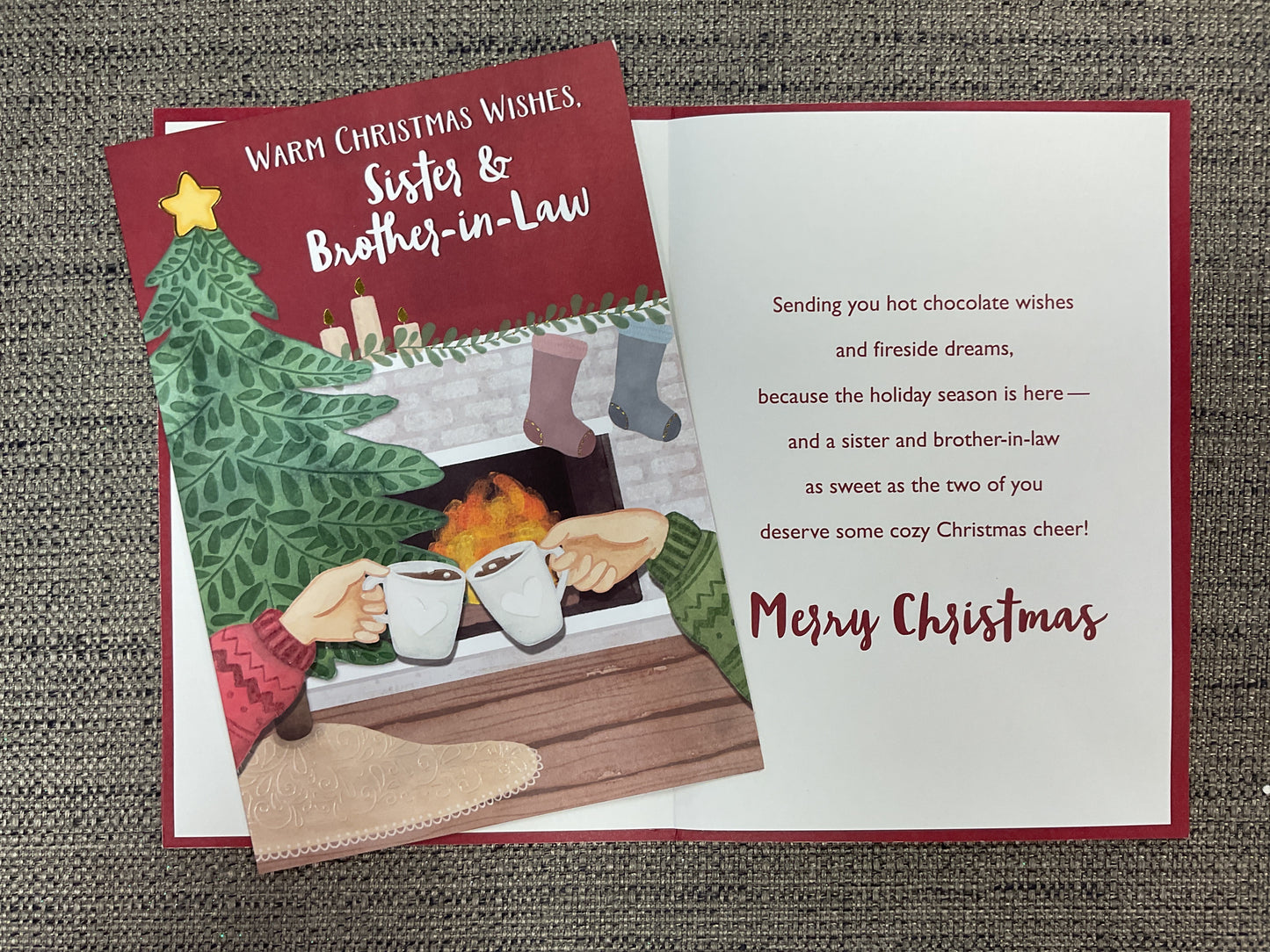 Sister & Brother-in-Law Christmas Card