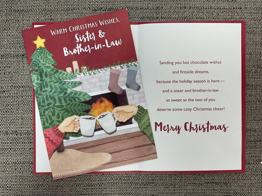 Sister & Brother-in-Law Christmas Card