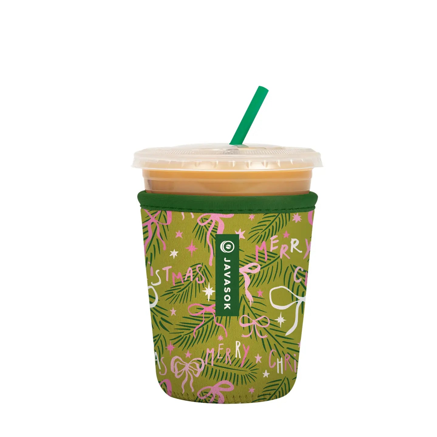 Java Sok Cold Cup Sleeve Winter Designs