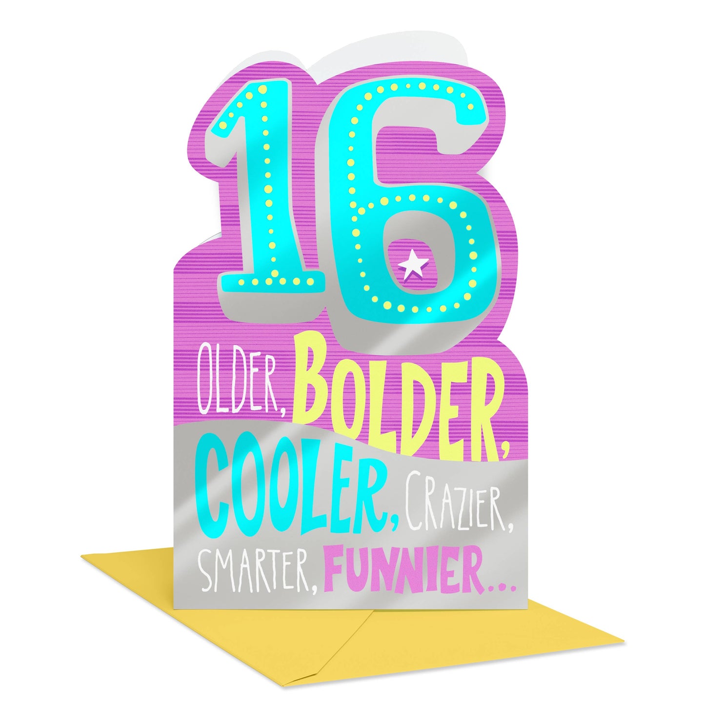 Birthday Sweet 16 | 16th Birthday Card for Anyone