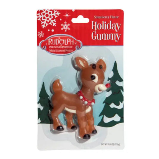 Rudolph Strawberry Holiday Gummy