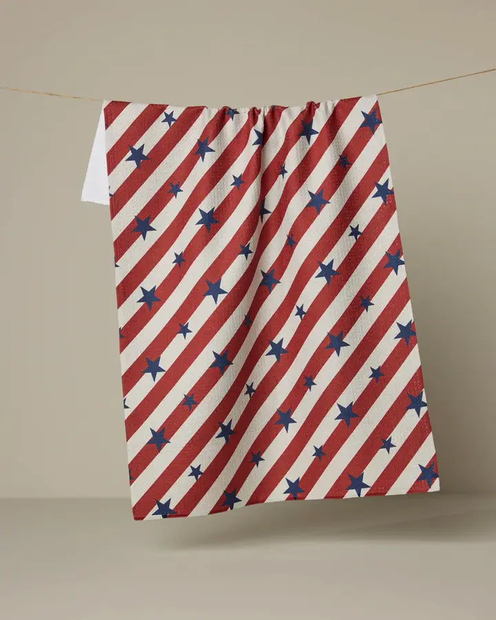 Geometry Kitchen Towel - Americana Designs
