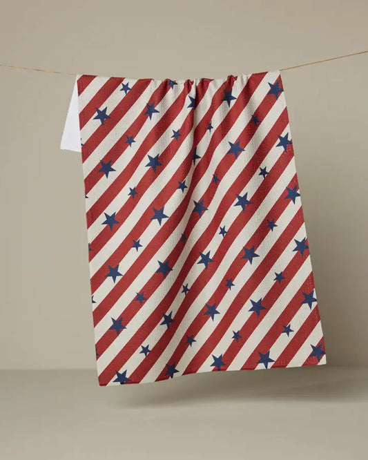 Geometry Kitchen Towel - Americana Designs