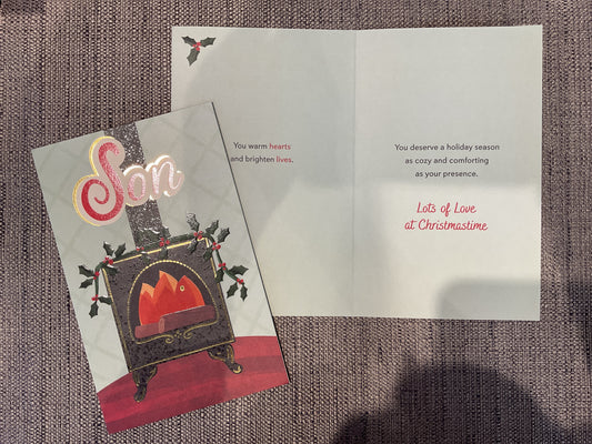 Son Christmas Card
