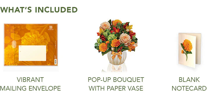 Fall Pop-Up Flower Bouquet