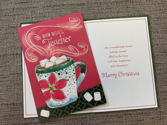 Teacher Christmas Card