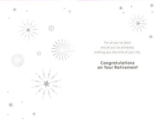 Congratulations Retirement Card