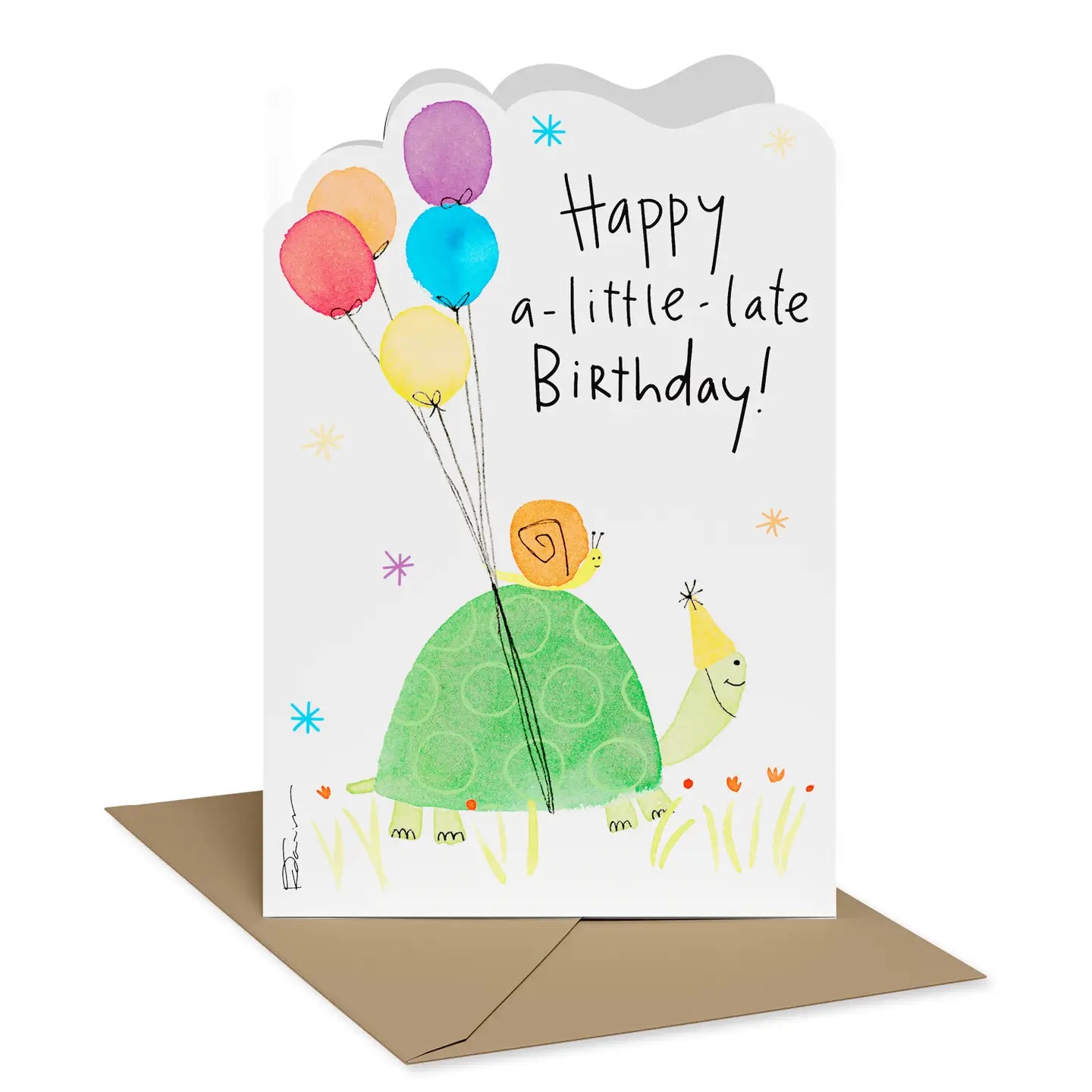 Belated Birthday Card
