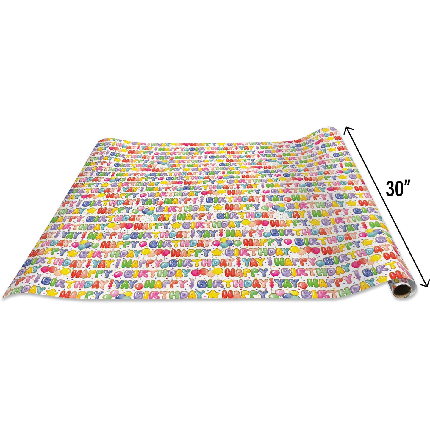 Balloon Letters - Gift Wrap Rolls