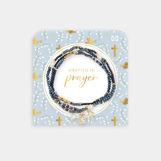 Wrapped in Prayer Bracelet Asst