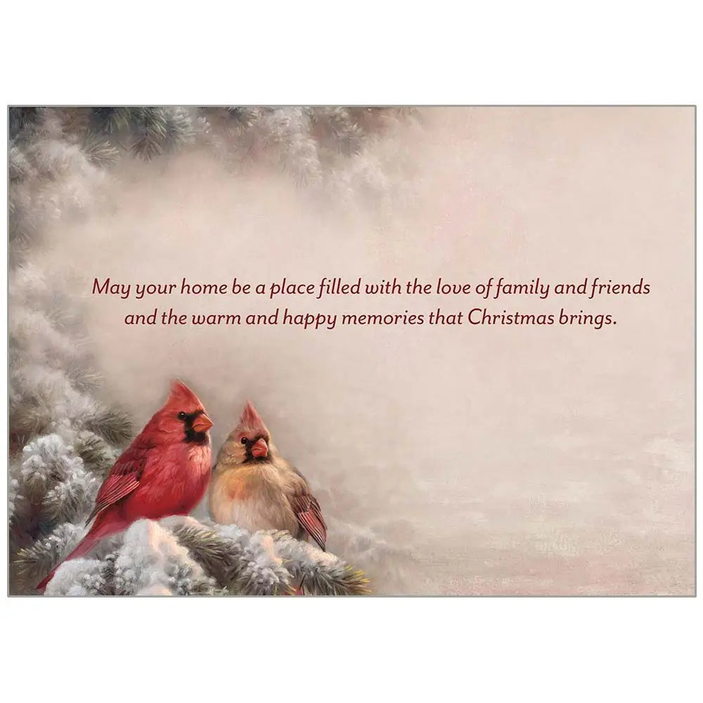 Cardinals Together - Christmas Card