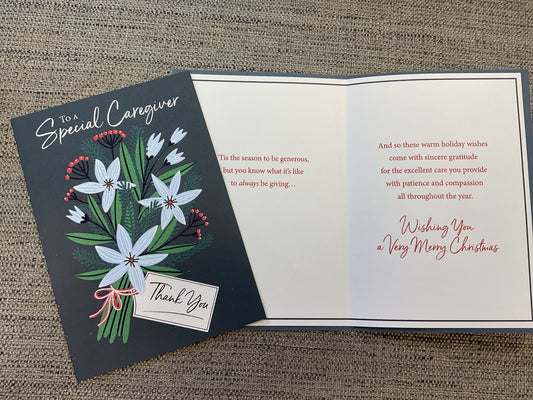 Caregiver Christmas Card